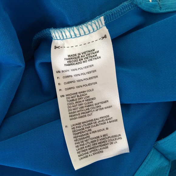 ADIDAS BLUE GRAPHIC POLO SHIRT SMALL - Picture 7 of 8